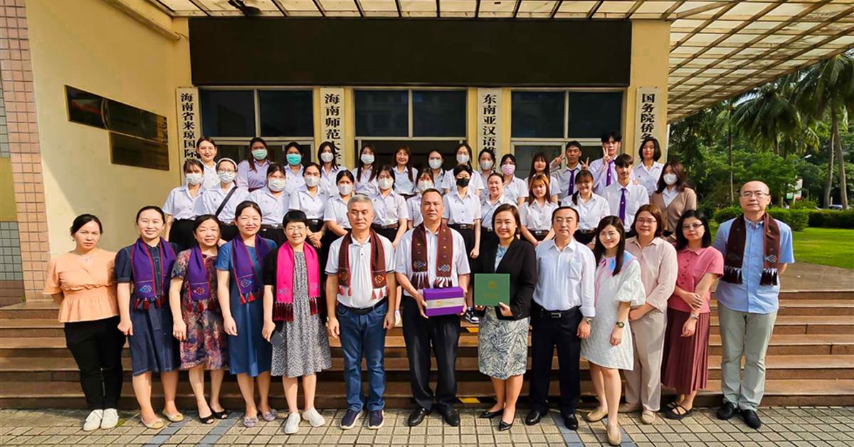 The University of Phayao Sent 27 Students from the Chinese Medicine and Chinese Language Programs to Study the Intensive Chinese Language in China
